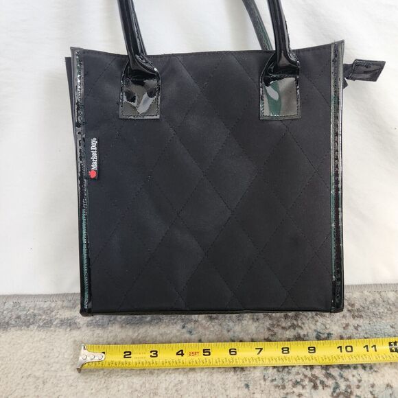 90's Y2K Market Day Insulated Lunch Bag Vintage School Fundraiser Memory Apple - Picture 2 of 3